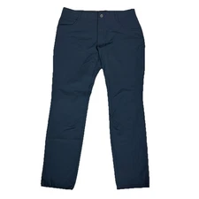 KUHL Resistor Chino Pants Mens 36x32 Navy Stretch UPF 50 Tech Cargo