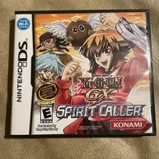Yu-Gi-Oh! GX Spirit Caller - Nintendo DS Replacement Case & Manual Only NO GAME