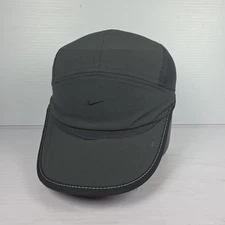 RARE NIKE 2012 Adult DRI-FIT Daybreak Run/Golf/Tennis Hat-Anthracite 257859