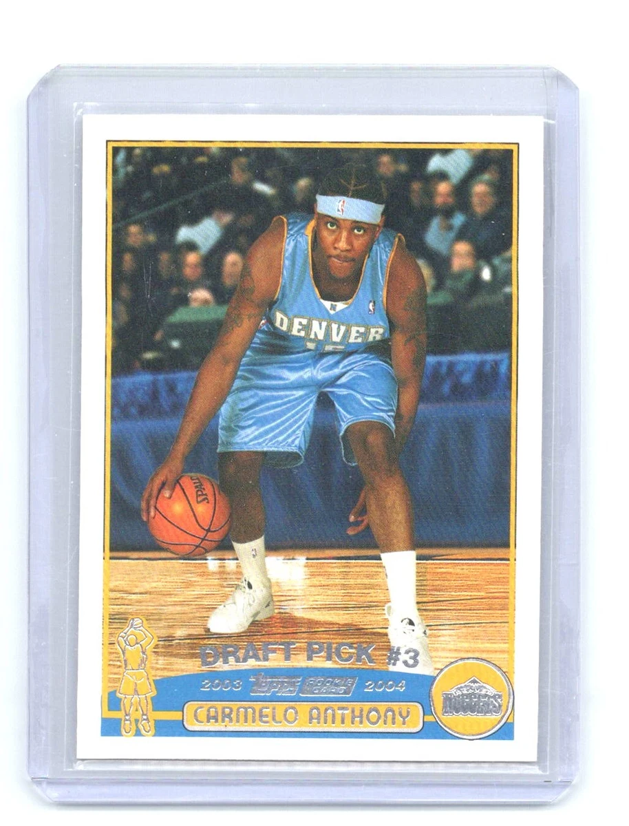 Topps Carmelo Anthony Basketball Rookie Sports Trading Cards for