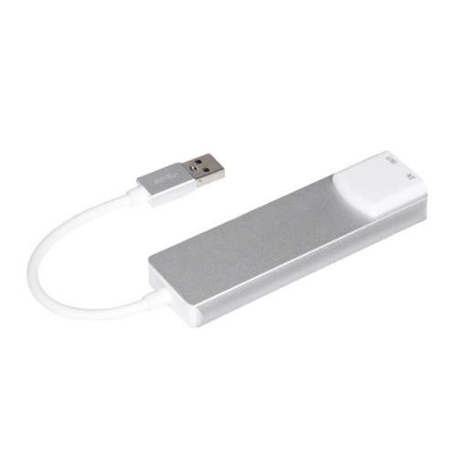 USB External Sound Sound Card with Aluminum Housing for Enhances Durability - Photo 3/10