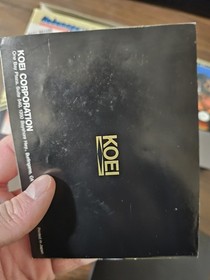 NOBUNAGA'S AMBITION Nintendo NES Complete CIB 