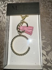 Modern Expressions "C Monogram Keychain with Tassels
