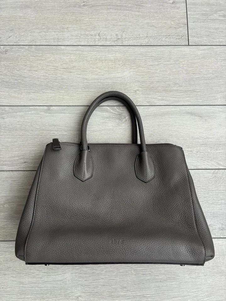 Para mujer Abro Leather Adria Businessshopper ocupado L gris zinc Foto 4 de 4