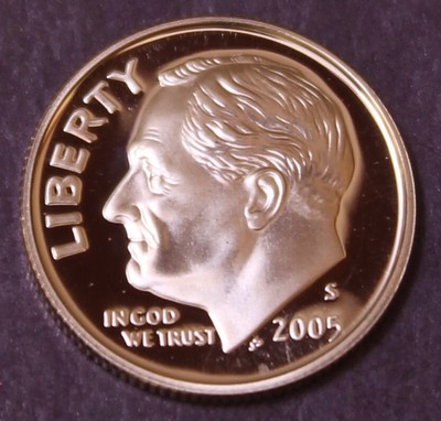 2005 S  Roosevelt Dime Proof.....One Coin....Lot Y1772
