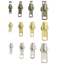 YKK® ORIGINAL SLIDERS #3, #5, #7 or #10 Automatic lock made in USA
