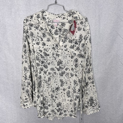 Isabel by Ingrid & Isabel Umstandsbluse Medium weiß Blumen Langarm Oberteil