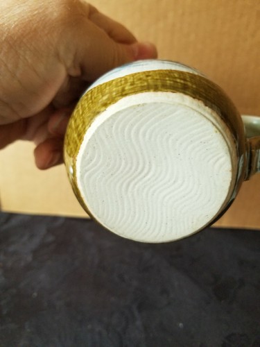 1970er Jahre Segelhafen Steinzeug 4 Zoll Kaffeetassen Tassen - Bild 3 von 5