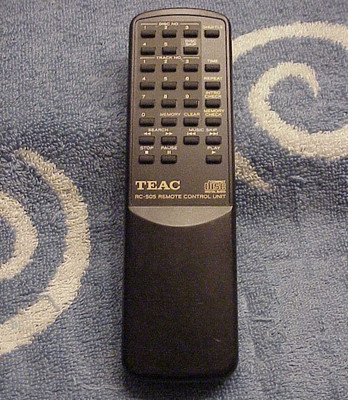 TEAC RC-505 - PD1260, PDD850, PDD860, PDD880, PDD900, PDD1200, PDD1260 (v2)
