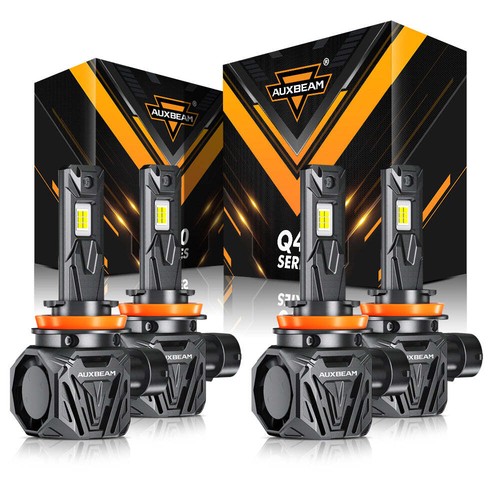 AUXBEAM H9 H11 LED Headlight High Low Beam CANBUS for Nissan Pathfinder 2017-24 - Bild 1 von 12