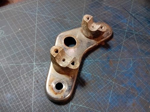 1985 Honda ATC 200 200ES ATC200ES Handlebar Top Fork Yolk - Picture 5 of 5