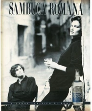 1989 ROMANA SAMBUCA Vintage Print Ad