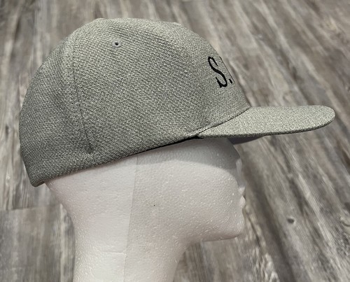 FLEXFIT The Original Men Gray 6-Panel Fitted SUAG Embroidered Baseball Hat S-M - Picture 2 of 12