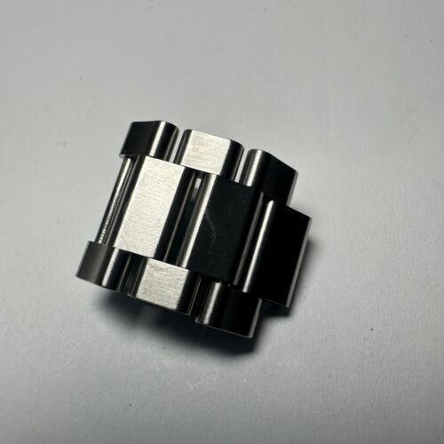 Rolex Submariner 15,5mm Iced Out Buss Down Custom Fabriqué Maillon - Photo 2 sur 2