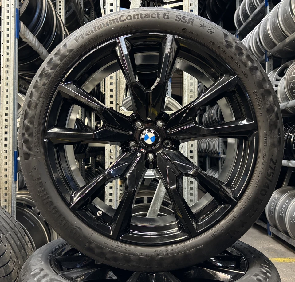 4 Orig BMW Sommerrräder Styling 755 M 275/40 R22 107Y X7 G07 5A269F7 2095 - Bild 2 von 4