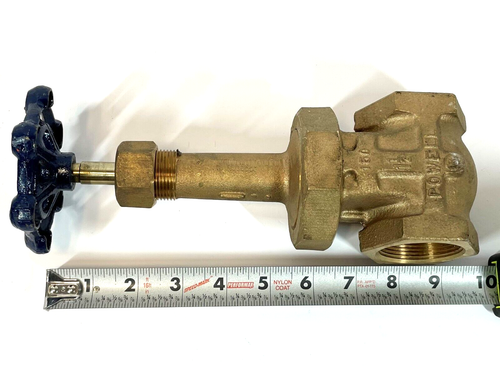 Powell Bronze 1-1/2" Gate Valve 2714 MSS SP-80-150 - 第 5/6 張圖片