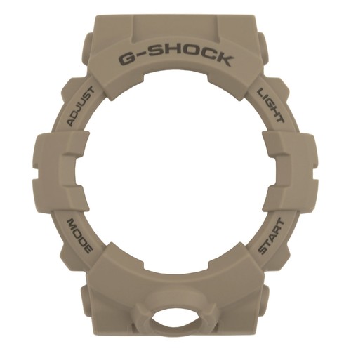 Genuine CASIO G-SHOCK Watch Band Bezel Shell GBD-800UC-5 Beige Rubber Cover - Picture 2 of 7