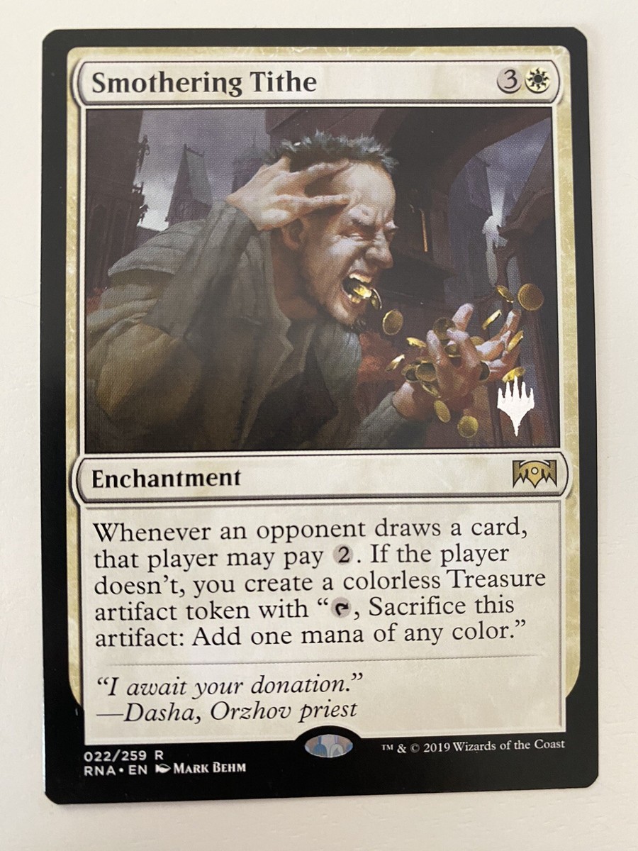 MTG Smothering Tithe (022) *Non-Foil* Promo Ravnica Allegiance MT