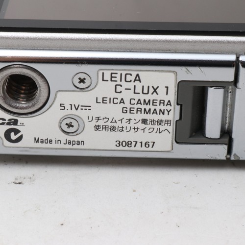 【Excellent+5】Leica C-LUX 1 Compact Digital Camera 6MP Silver from Japan - Picture 6 of 10