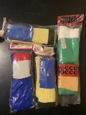 Vintage Lot of 4 NIP Youth Adult Soccer Socks Union Jacks Super