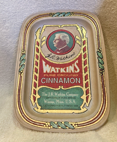 J.R. Watkins Co. 125th Anniversary Tray 1868-1993 Winona MN Large & Small Size - Picture 3 of 6
