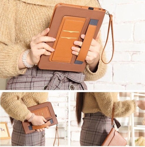 Leather Case Wallet For iPad 9/8/7/6/5th 10.2/9.7 Air Pro 12.9 Mini6 Stand Cover - Picture 11 of 16
