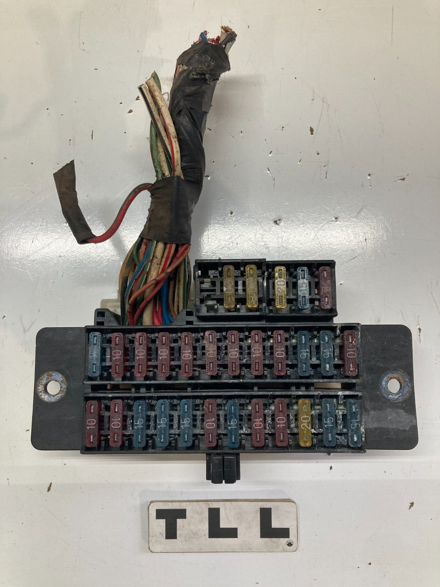 1987 Nissan 300zx fuse box and relay interior *cut* OEM | eBay 1987 Nissan 300zx fuse box and relay interior *cut* OEM | eBay