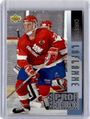 1993-94 Upper Deck Program of Excellence Christian Laflamme Team Canada #E6