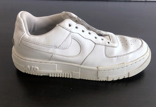 Nike Air Force 1 Pixel Womens Size 8.5 White Athletic Lifestyle Shoes Sneakers - Picture 12 of 15