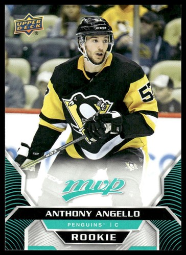 2020-21 Upper Deck MVP #233 Anthony Angello Pittsburgh Penguins Rookie