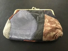 Vintage Large Coin Change Purse 