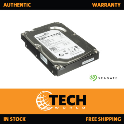 2TB 7200 RPM 3.5'' SATA Seagate Barracuda HDD Internal Hard Drive ST2000DM001