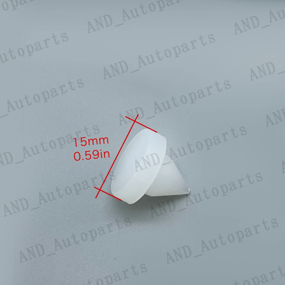 OEM 4X Brake Clutch Pedal Stopper Stop Pad For Honda Civic Accord 46505-SA5-000 - Imagem 2 de 4