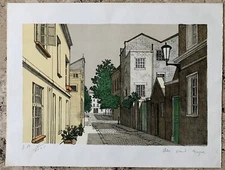 Vintage Limited Edition Denis Paul Noyer Lithograph Print signed & numbered