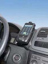 Kuda mobile phone holder 1435 for Mercedes Vito/Viano function from 2006-black