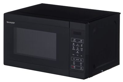 4974019161242 Sharp YC-MS02E-B Mikrowelle Arbeitsplatte Solo-Mikrowelle 20 l 800