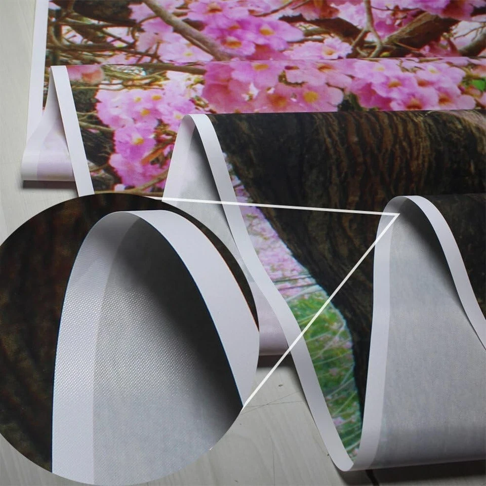 Telón de fondo de estudio caducifolio paisaje de otoño 7x5 pies fondo de carretera de montaña Foto 4 de 4