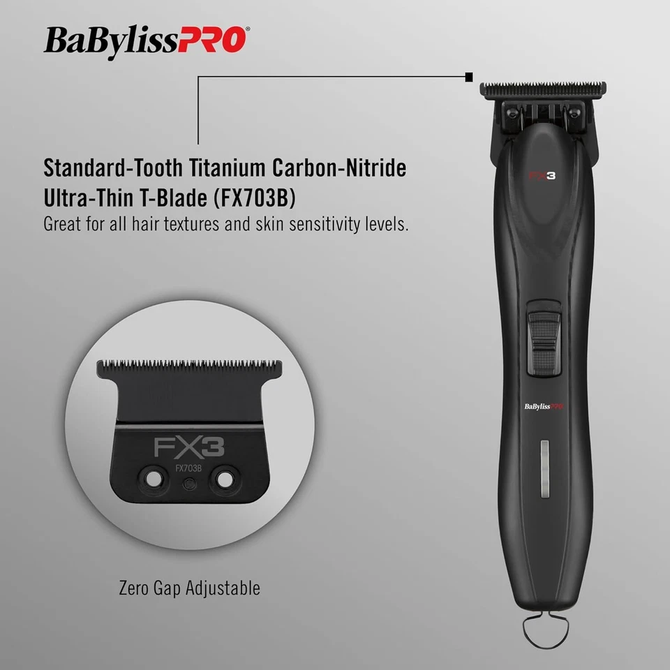 Recortadora profesional de alto par BaBylissPRO FX3 #FXX3TB Foto 3 de 4