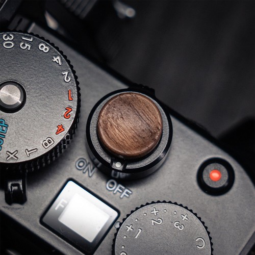 For Nikon ZF Camera Wooden Shutter Button and Hot Shoe Cover Cap Kit - Picture 12 of 23