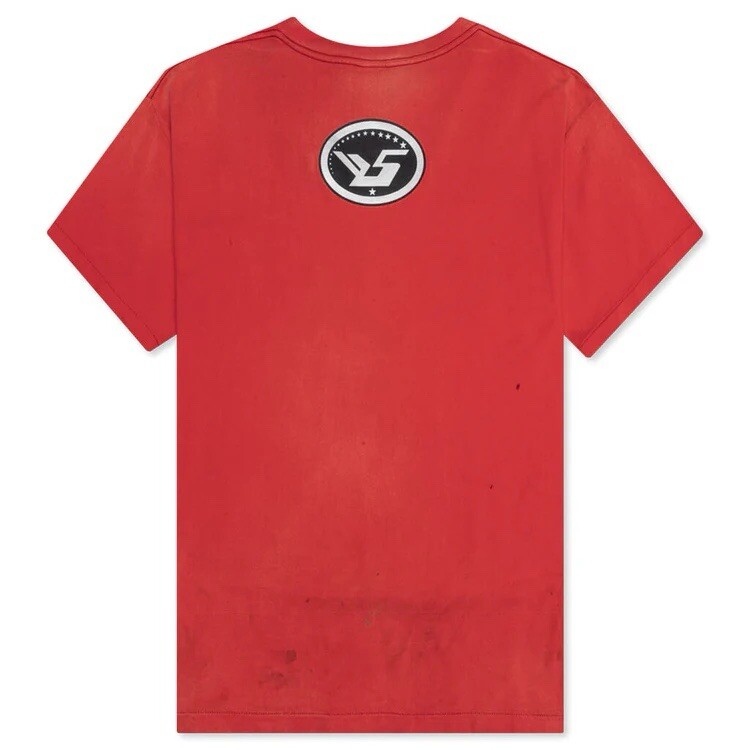 SAINT MICHAEL St. 22SS SS TEE S.CIRCLE Front Print Vintage SAINT MICHAEL St. 22SS SS TEE S.CIRCLE Front Print Vintage