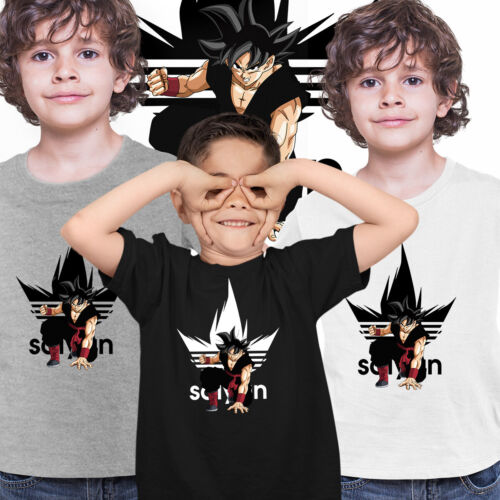 Camisetas Son Goku Dragon Ball manga japonés para adultos niños regalo película - Imagen 10 de 22