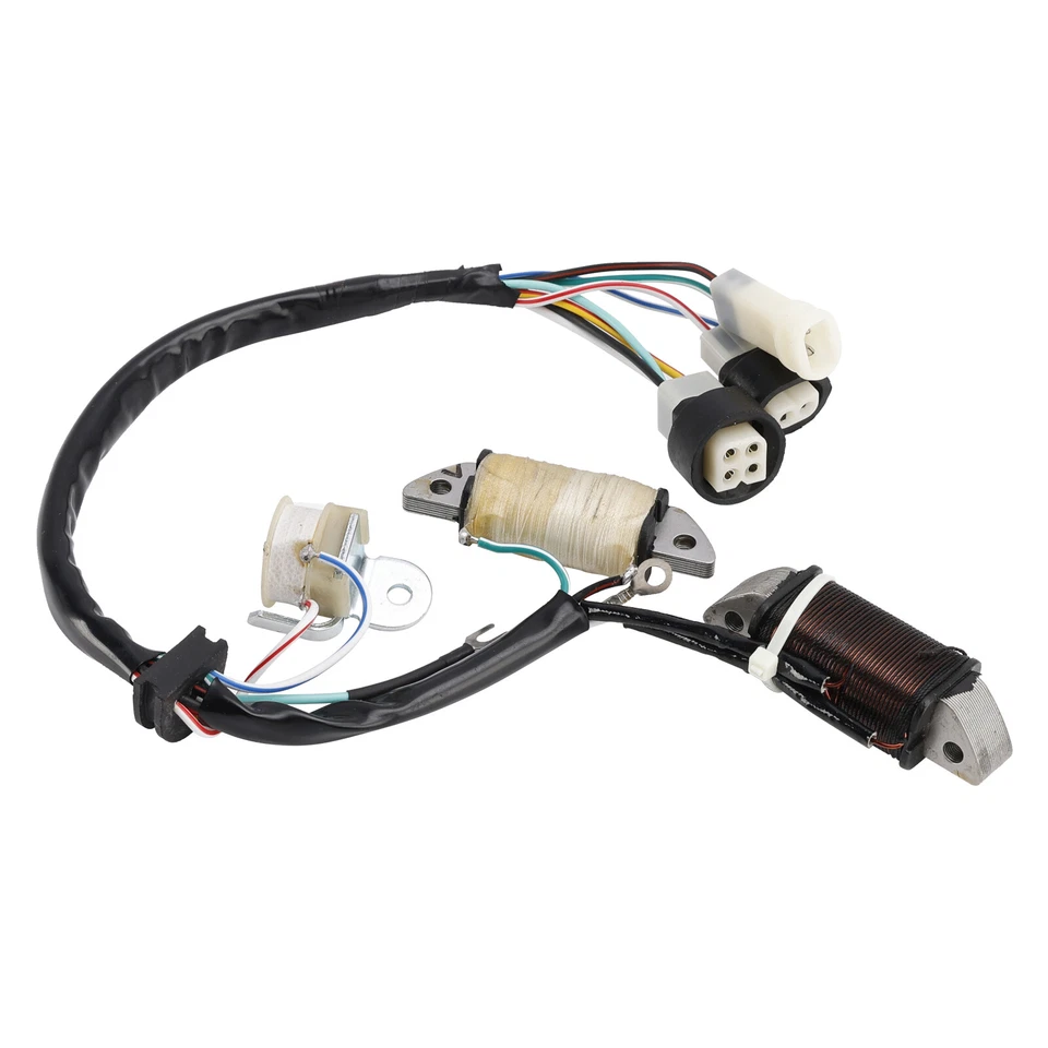 Charging Coil & Lighting Coil For Yamaha YFM80 YFM100 Badger Champ 1989~1994 - Image 3 of 4