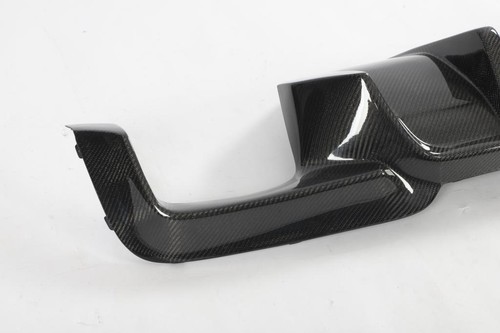 REAL CARBON Fiber Rear Bumper Lip Diffuser For BMW F10 530i 550i M-Sport 2011-16 - Picture 5 of 15