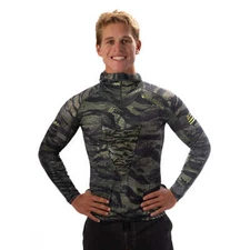 Waihana Tropicam Hooded Rashguard Top