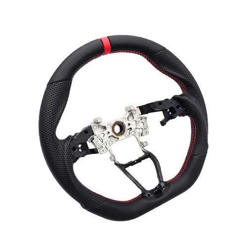 REVESOL 3D Red Ring Black Sports Steering Wheel for 18-22 HONDA ACCORD INSIGHT - Picture 2 of 5