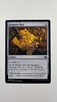 MTG Adventures in the Forgotten Realms Dungeon Map 242/281