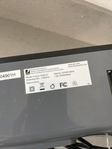 Laminador Swingline Fusion 1000L 12" PROBADO - Imagen 9 de 11