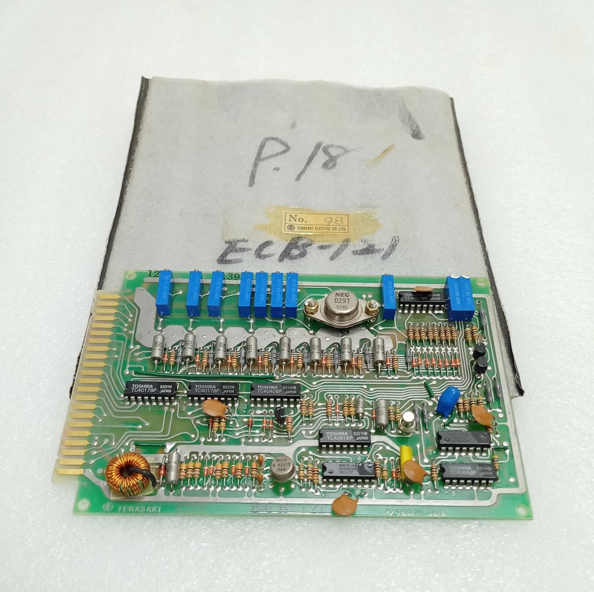 TERASAKI ECB 121 K/76Z/1-001B CIRCUIT CARD (EXPEDITED DHL