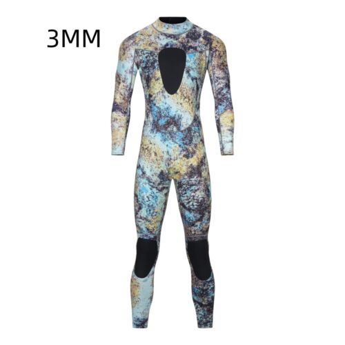 DEMMET Men Women Wetsuit 3mm Neoprene Full Body Camouflage Swim Diving Surfing - Picture 19 of 19