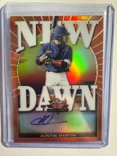 K241,188 - 2020 Leaf Valiant New Dawn Orange #NDAM1 Austin Martin #/75 Auto